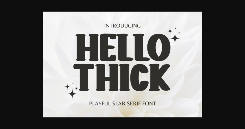 Hello Thick Poster 3