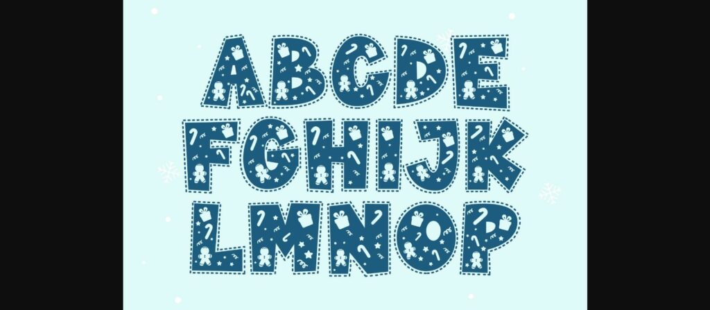 Hello Winter Font Poster 6