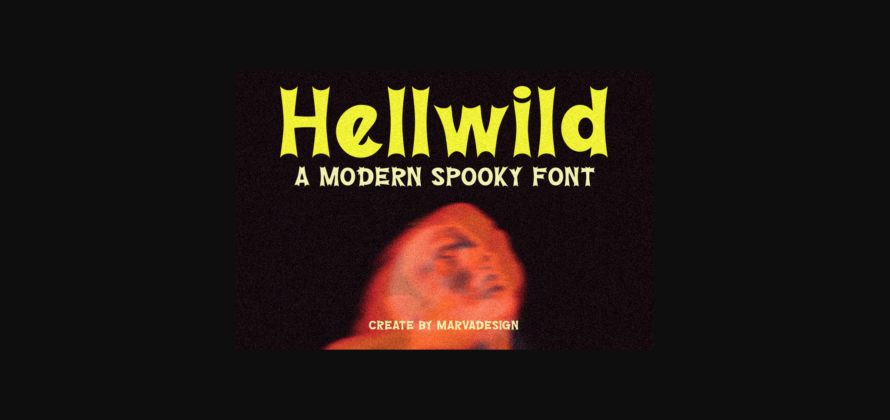 Hellwild Font Poster 3