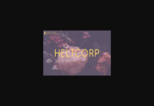 Heltcorp Font Poster 1