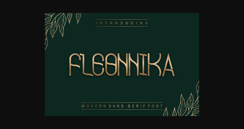 Henia Renn Font Poster 2