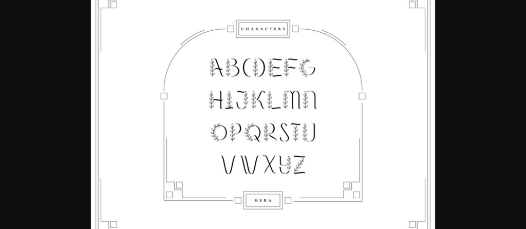 Hera Font Poster 11