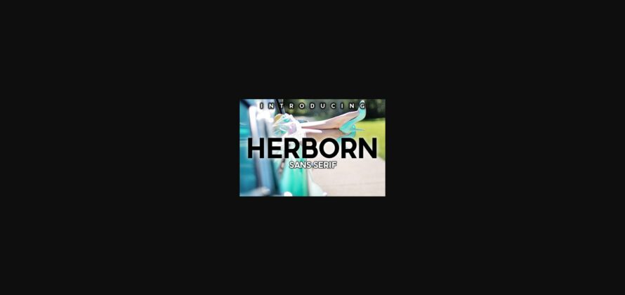 Herborn Font Poster 3