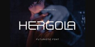 Hergola Font Poster 1