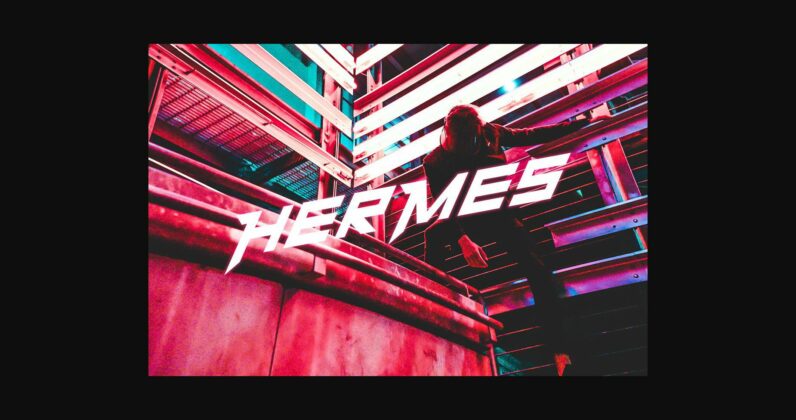 Hermes Font Poster 3