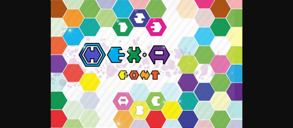 Hex-a Font Poster 4