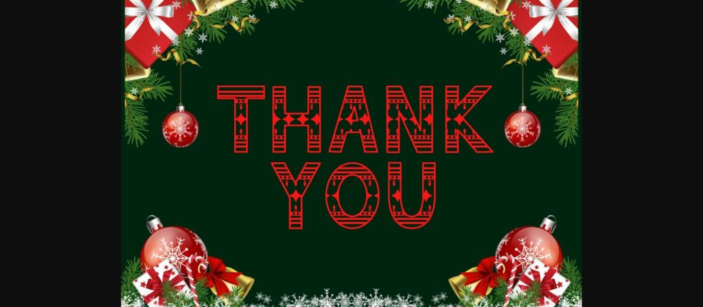Hey Xmas Font Poster 5