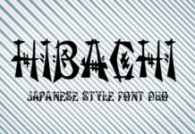 Hibachi Font Poster 1