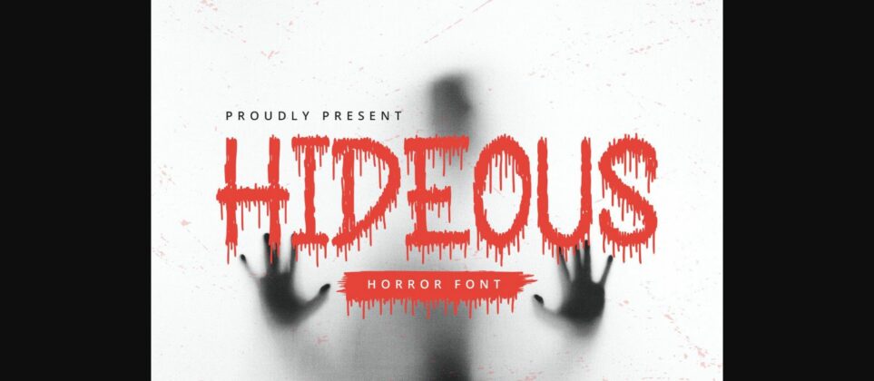 Hideous Font Poster 3