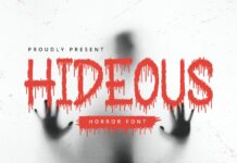 Hideous Font Poster 1