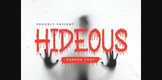 Hideous Font Poster 1