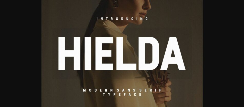 Hielda Font Poster 1