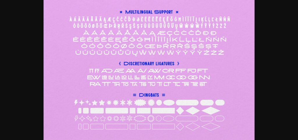 High Cruiser Font Poster 8