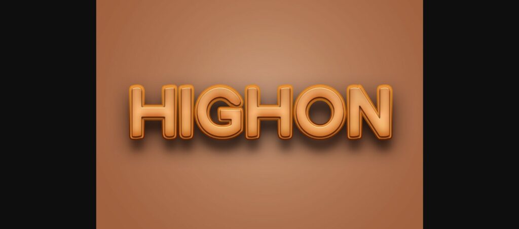 Highon Font Poster 7