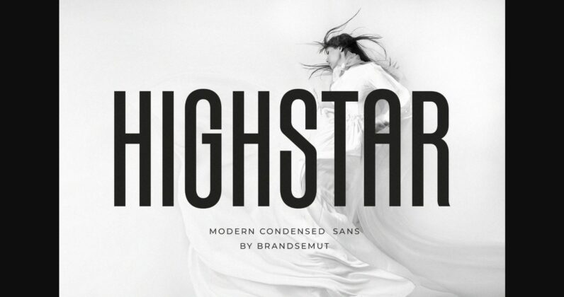 Highstar Font Poster 3
