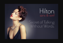 Hilton Serif Font Poster 1