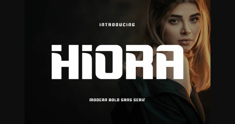 Hiora Font Poster 3