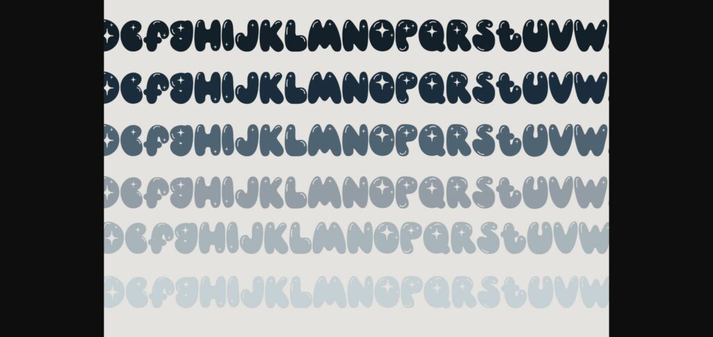 Hippy Holidays Font Poster 7