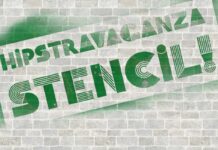 Hipstravaganza Stencil Font Poster 1