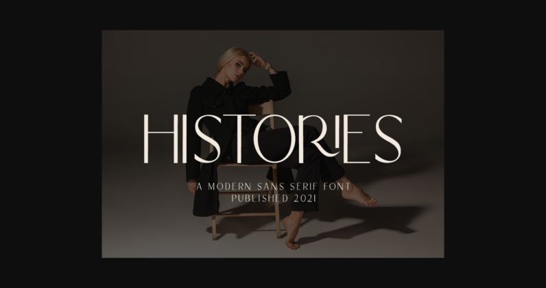 Histories Font Poster 3