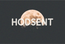 Hodsent Font Poster 1