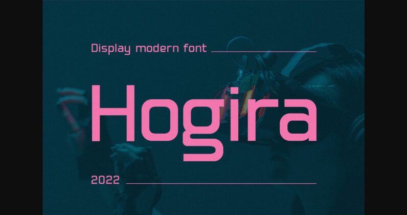 Hogira Font Poster 3