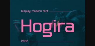 Hogira Font Poster 1