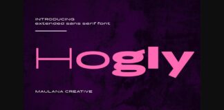 Hogly Font Poster 1