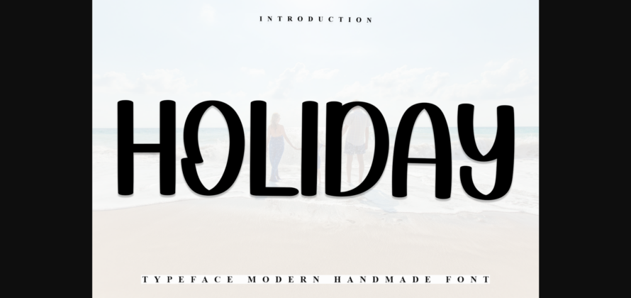 Holiday Font Poster 3