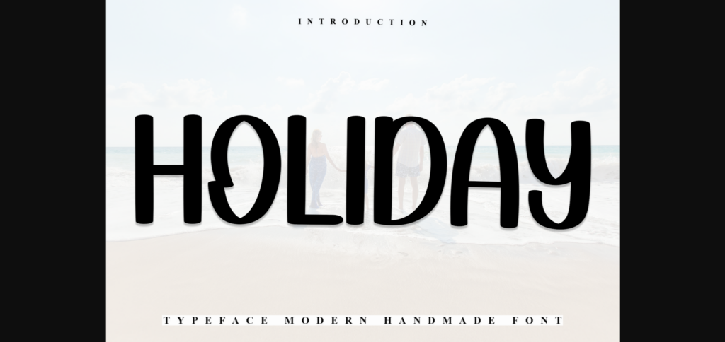 Holiday Font Poster 1