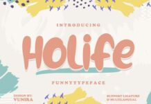 Holife Font Poster 1