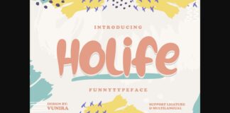 Holife Font Poster 1