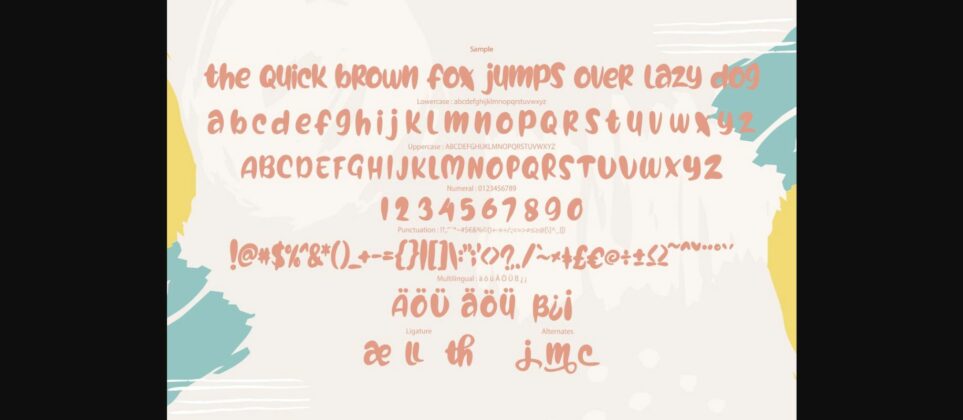Holife Font Poster 8