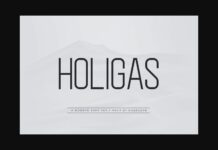 Holigas Font Poster 1