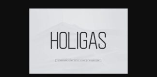 Holigas Font Poster 1