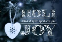 Holijoy Font Poster 1