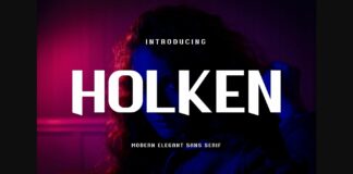 Holken Font Poster 1