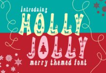 Holly Jolly Font Poster 1