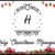 Holy Christmas Monogram Font