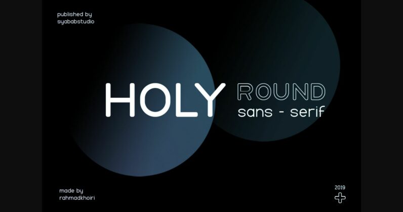 Holy Font Poster 3