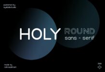 Holy Font Poster 1