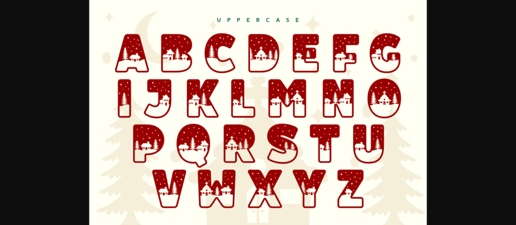 Holy Night Font Poster 6