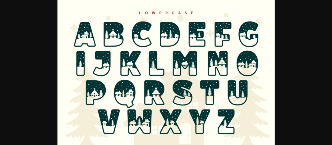 Holy Night Font Poster 7