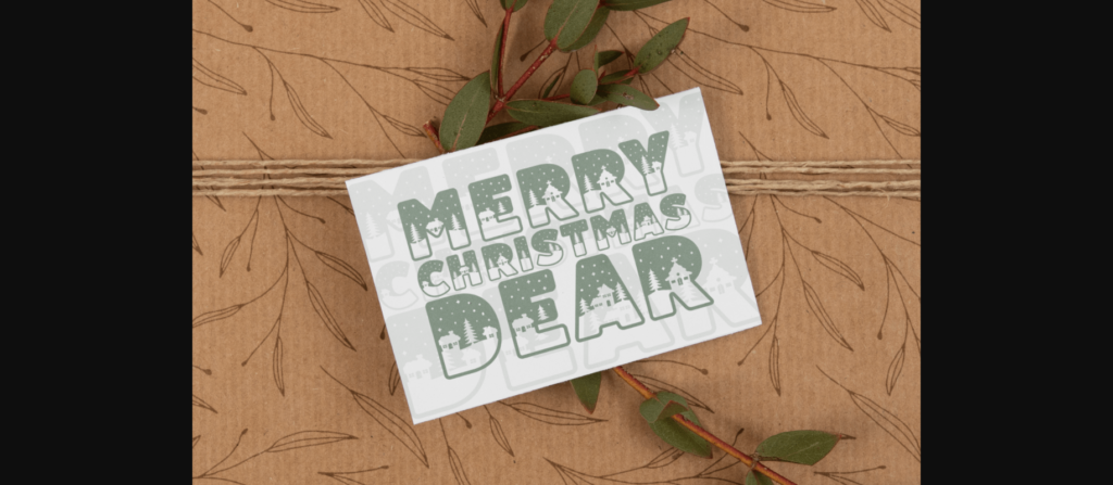 Holy Night Font Poster 11