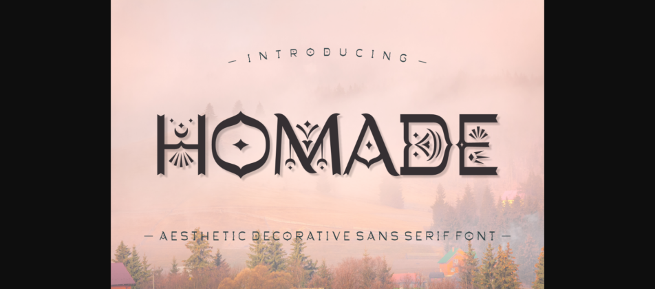 Homade Font Poster 3