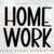Home Work Font