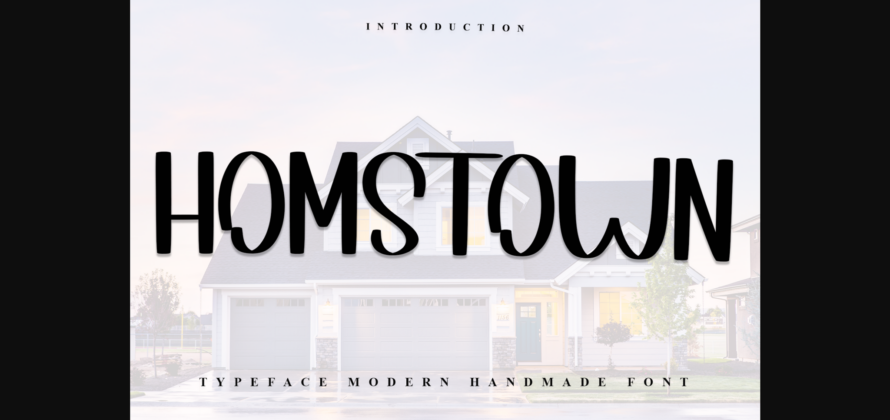 Hometown Font Poster 1