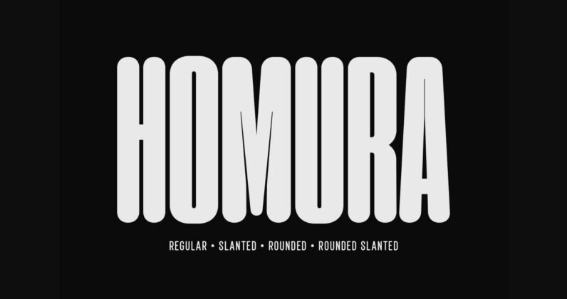 Homura Font Poster 3
