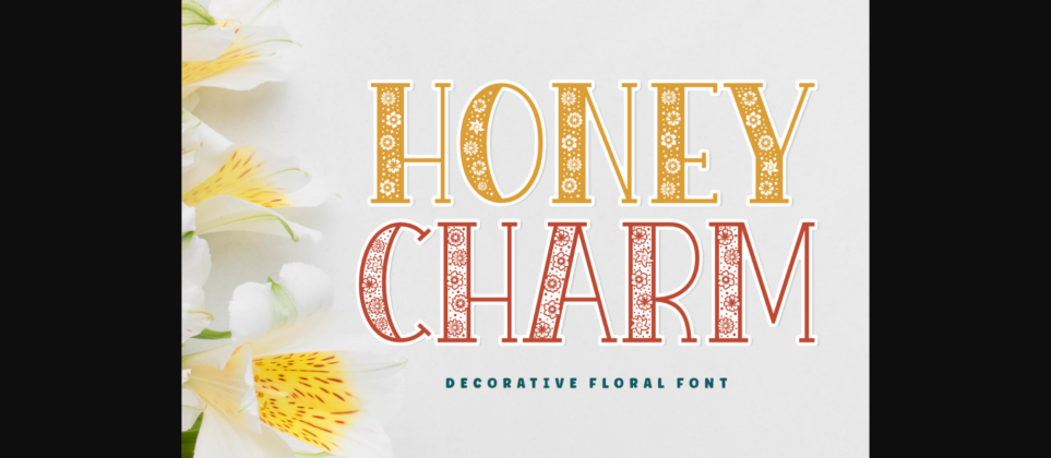 Honey Charm Font Poster 3