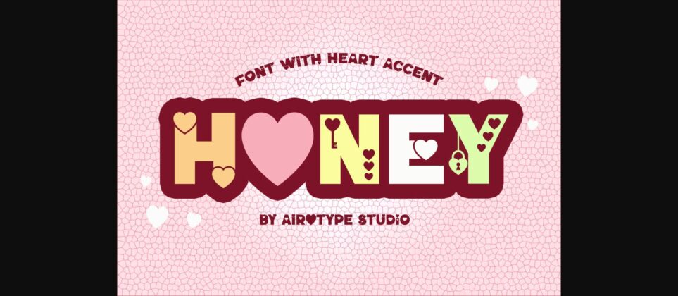 Honey Font Poster 3